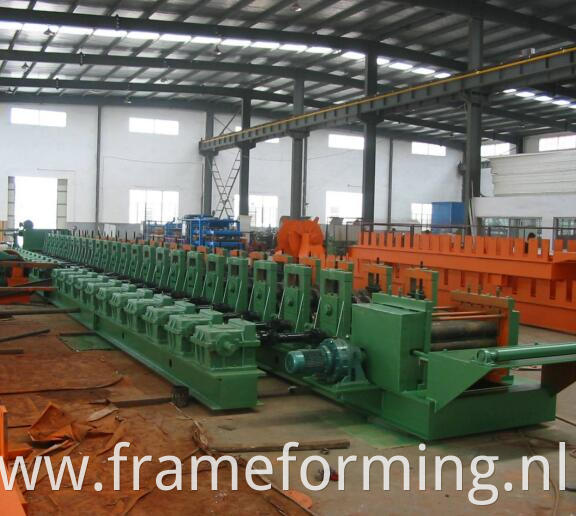 grain storage Curved silo sheet roll forming machine 5